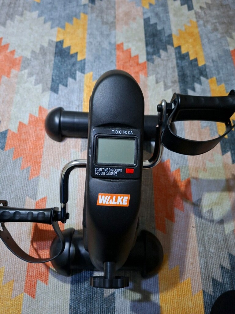 Walke Mini Egzersiz Bisikleti Kondisyon Pedalı Dijital Ekranlı, Temiz - 2
