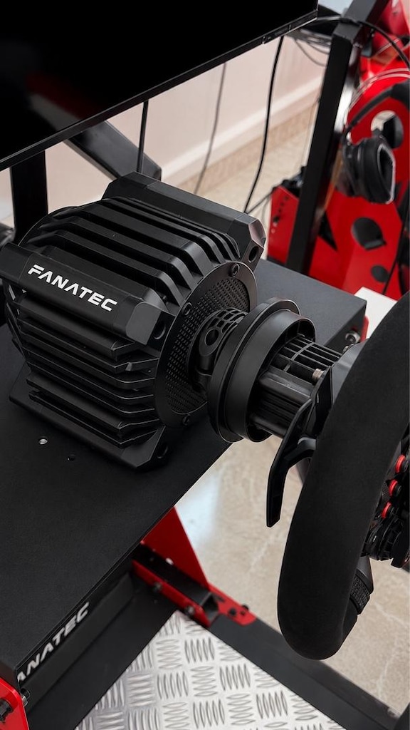 Fanatec Oyun Kokpiti Seti – PS5 + TV + Koltuk + Direksiyon | Komple / - 7