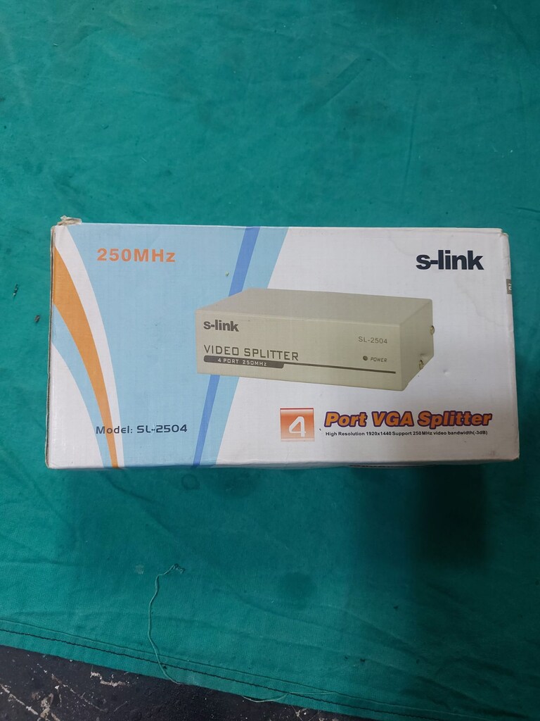 S_link sl 2504 4 port 250 mhz monitör coklayici - 6