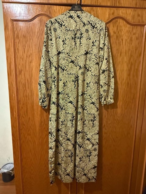 şık vintage tarz elbise
