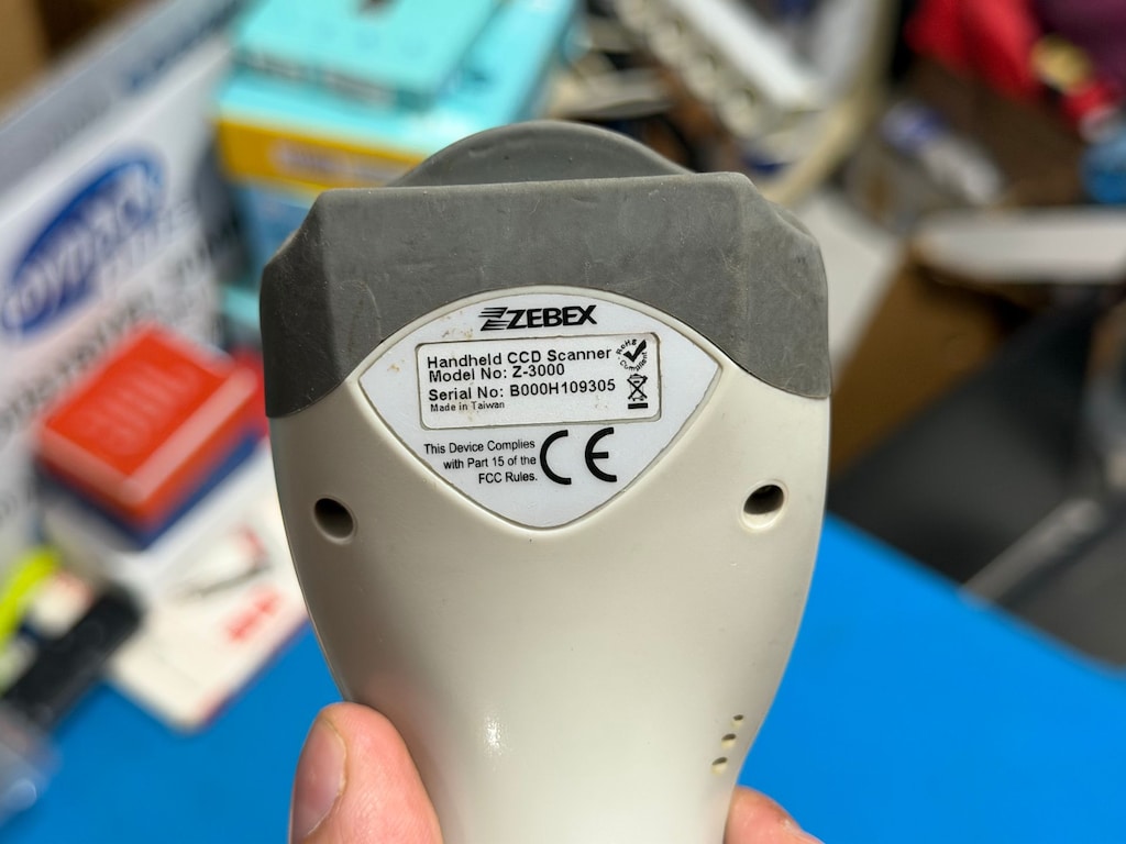 Zebex Z-3000 Tek Çizgi Lazer CCD Barkod Okuyucu - 4