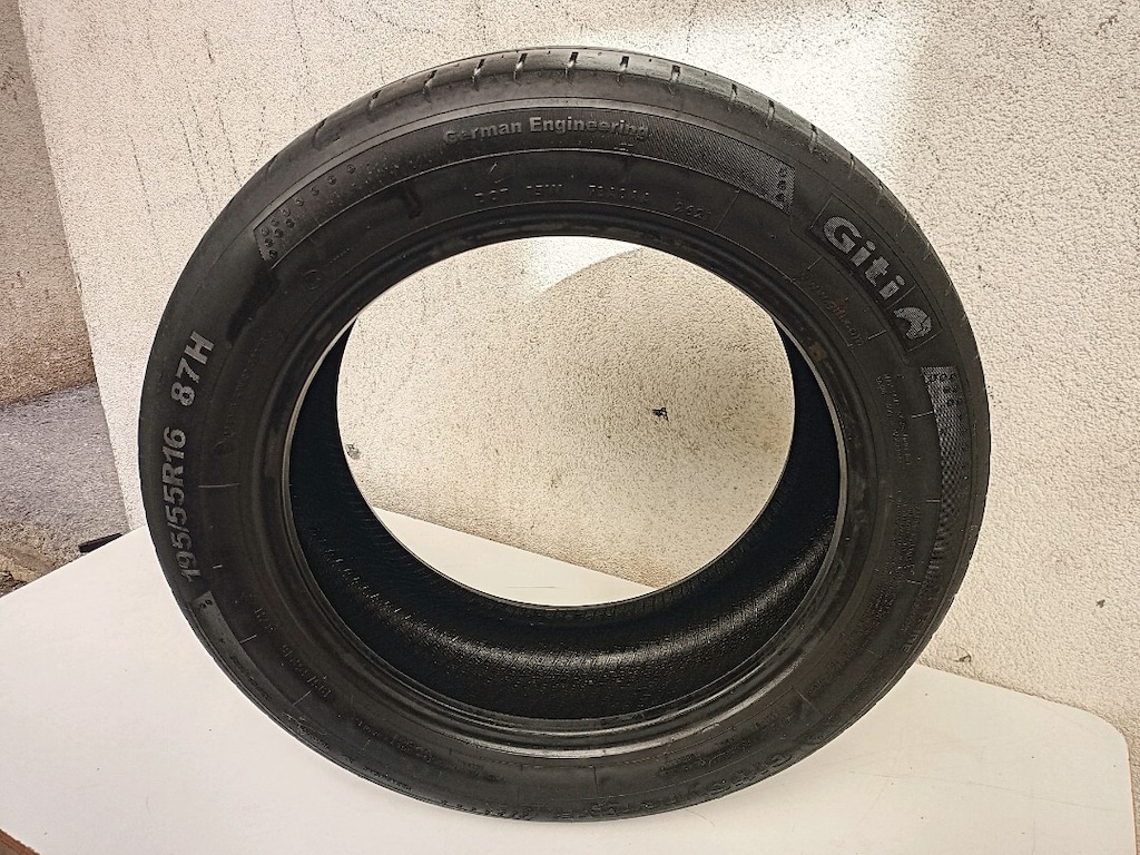 1 ADET GİTİ Synergy E1 195/55 R16 87H Yaz Lastiği Üretim Yılı: 2021 - 4