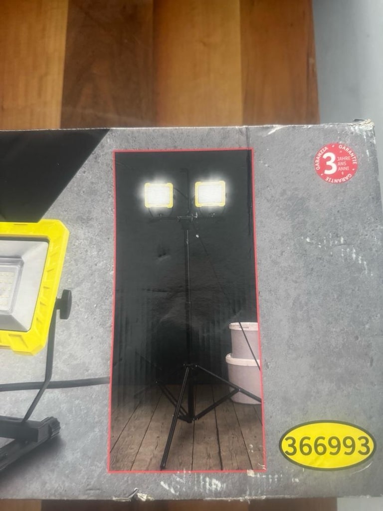 SIFIR ayaklı led şantiye çalışma spotu - 2