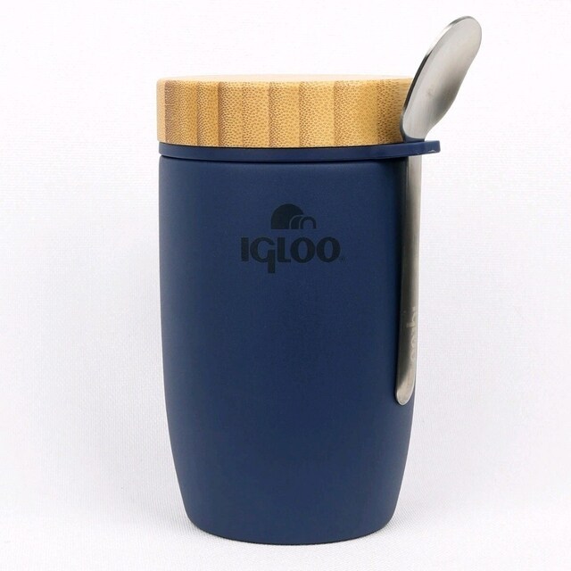 Igloo Bamboo Yemek Termosu 500ml-LACİVERT / SIFIR ÜRÜN