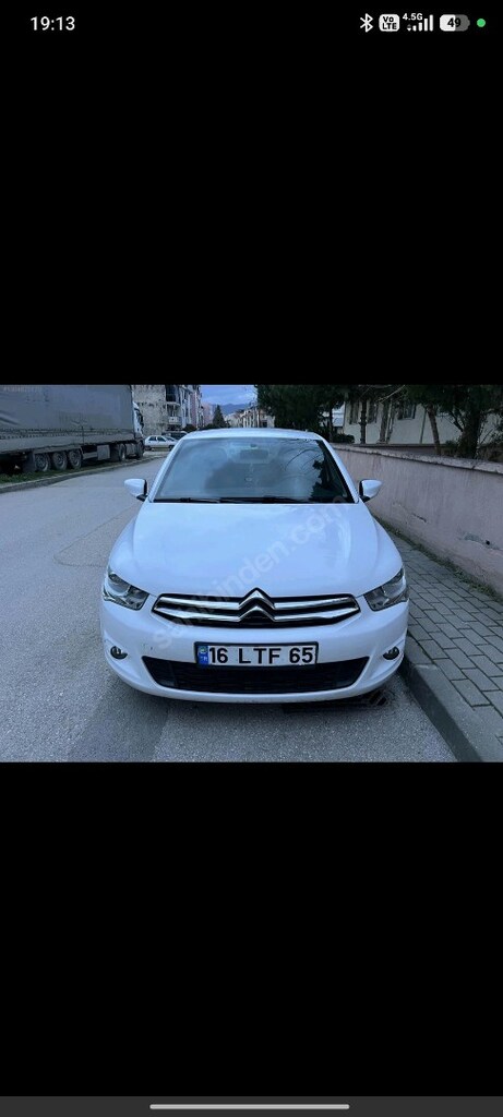 2015 model Citroen c-elysée comfort 140.000'de hatasız 1.6 hdi - 2