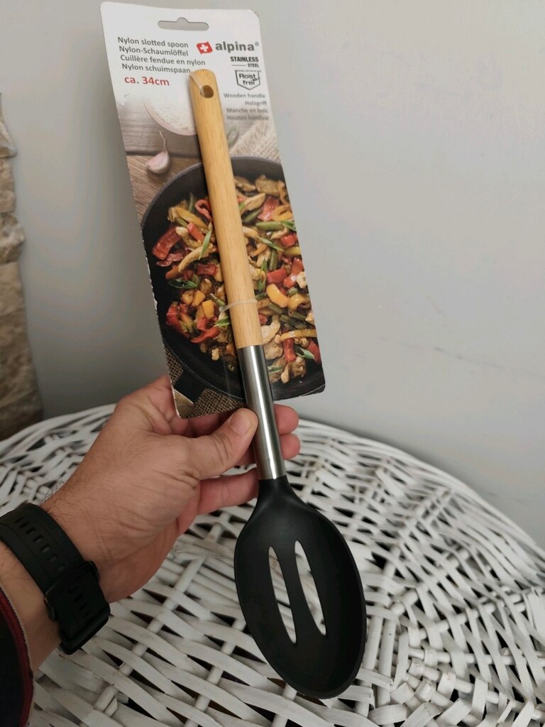 Alpina Delikli Servis Kaşığı Karıştırıcı 34 cm. - 4