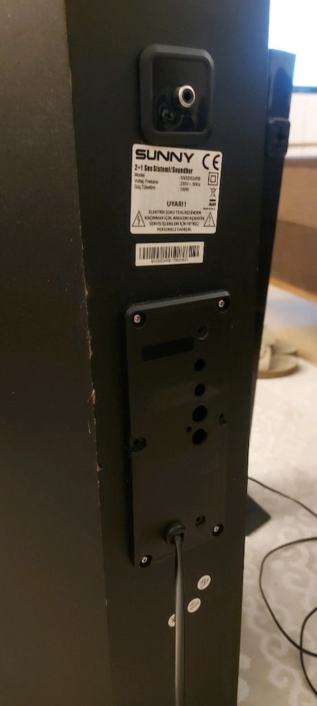 Pasif subwoofer ve uydu hoparlör - 4
