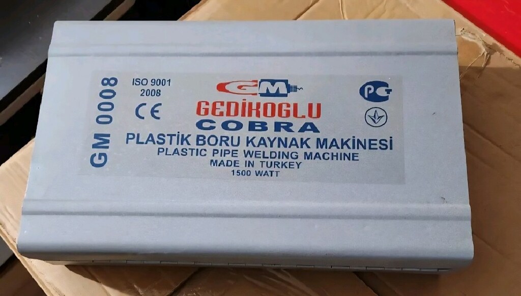 Plastİk boru kaynak makinası sıfır. - 2