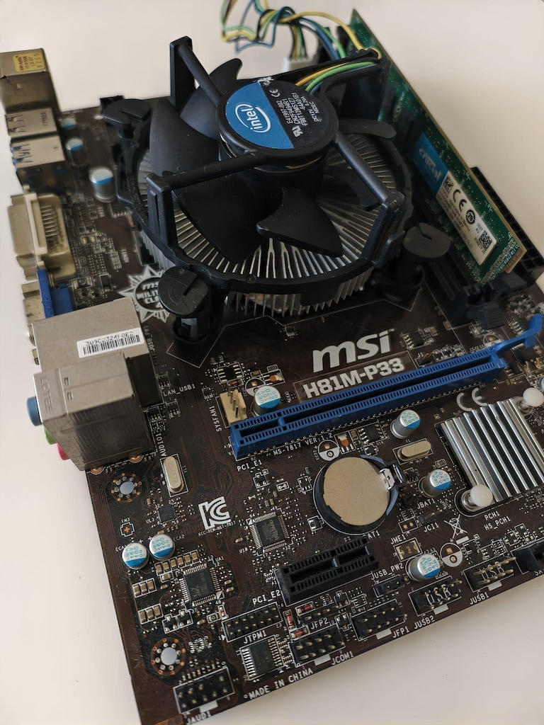 İ5 4460 - 8 GB RAM - MSİ ANAKART - SOĞUTUCU - 9
