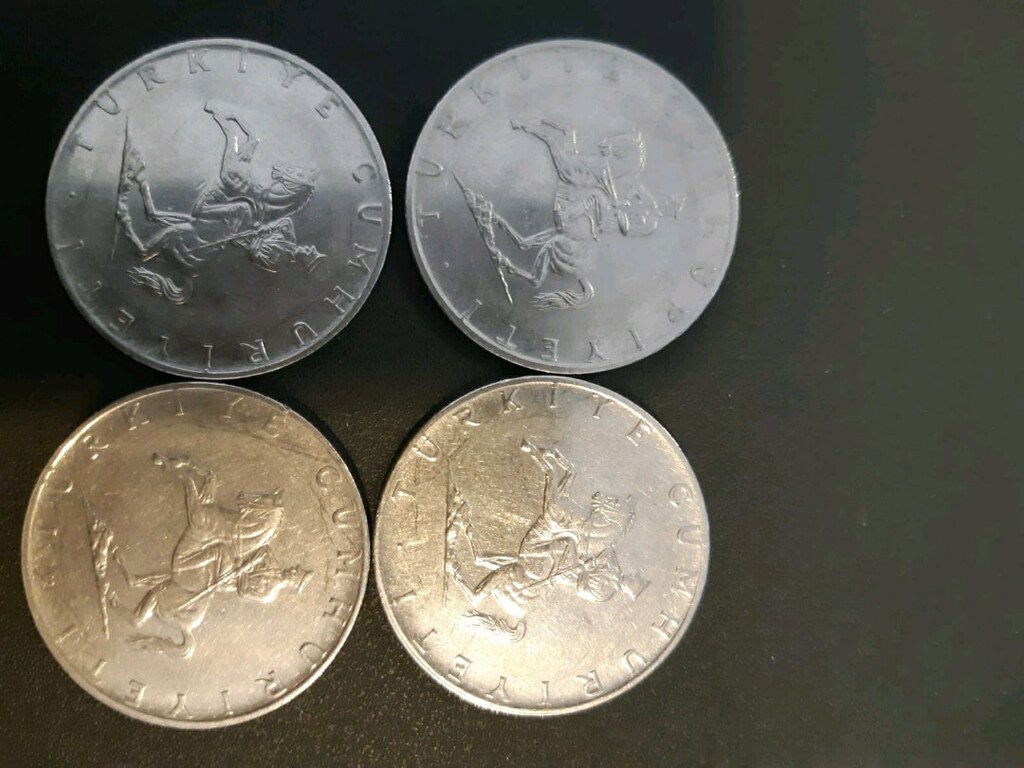 50 yıllık metal "5" TL'ler - 3