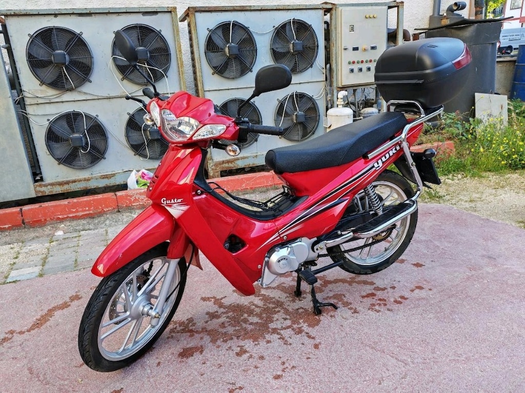 Yuki gusto 80 cc sıfır ayarında motorsiklet - 5