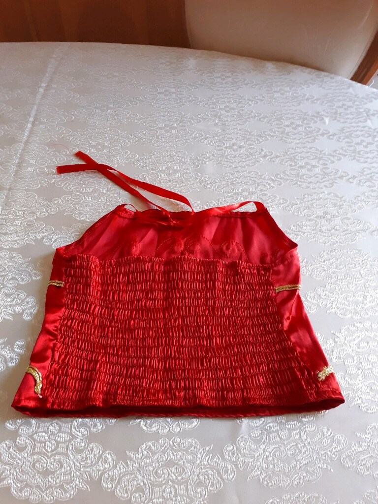 Çocuk için kırmızı bindallı - 9