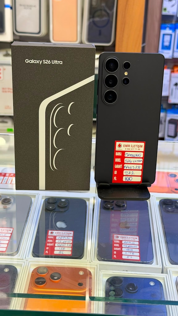 Samsung S26 Ultra 512 gb 22 aya yakın garantili takasa açık - 2