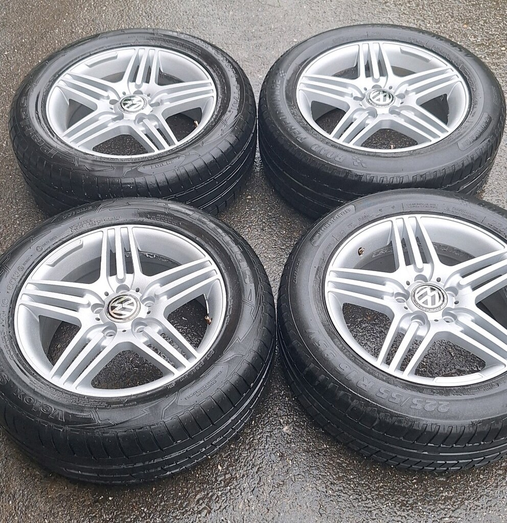 225 55 16 MERCEDES VİTO JANT LASTİK TAKIMI MERCEDES VİTO PASSAT JETTA - 8