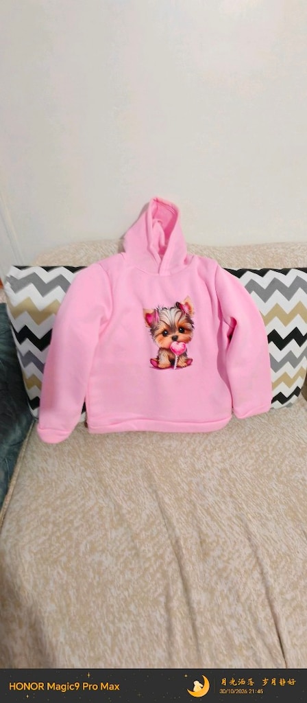Pembe Kalpli Sweatshirt - 4