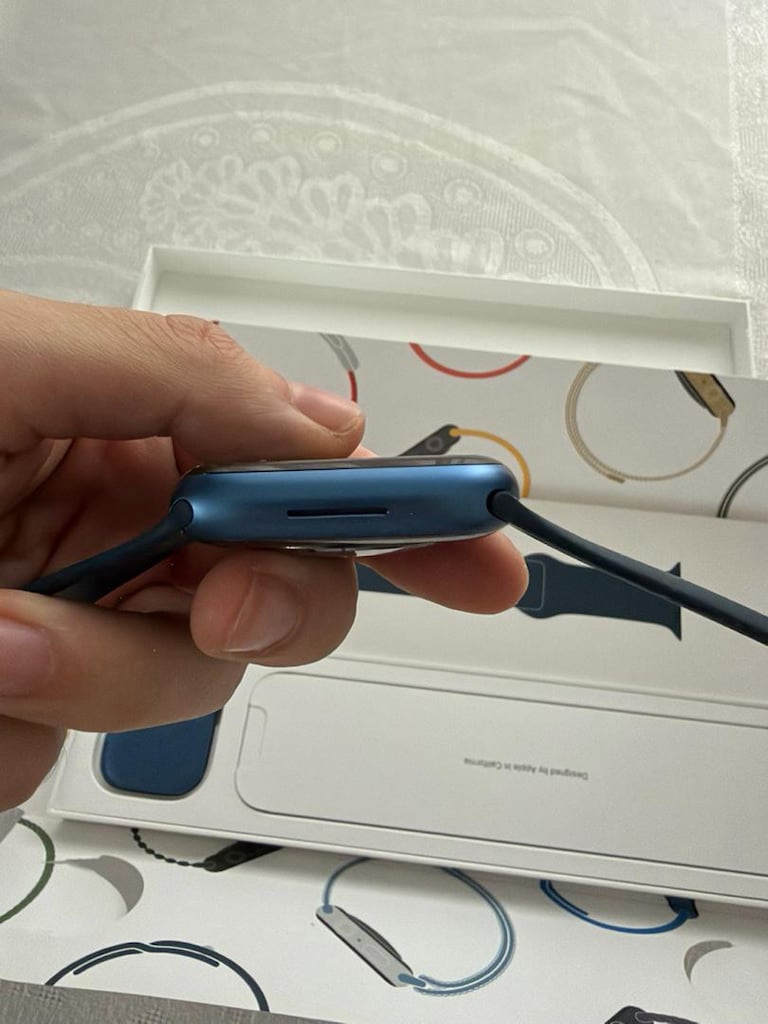 Apple watch 7 45mm e simli - 3
