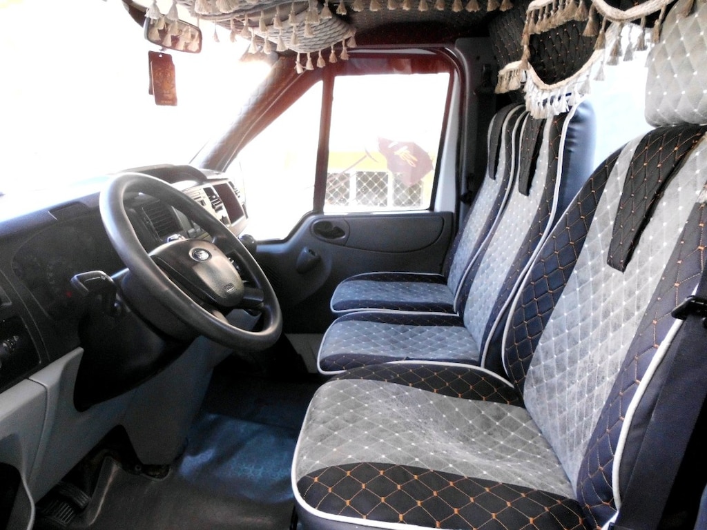 2008 FORD TRANSİT 350L TEK TEKER JUMBO KAMYONET RUHSATLI MASRAFSIZ - 7