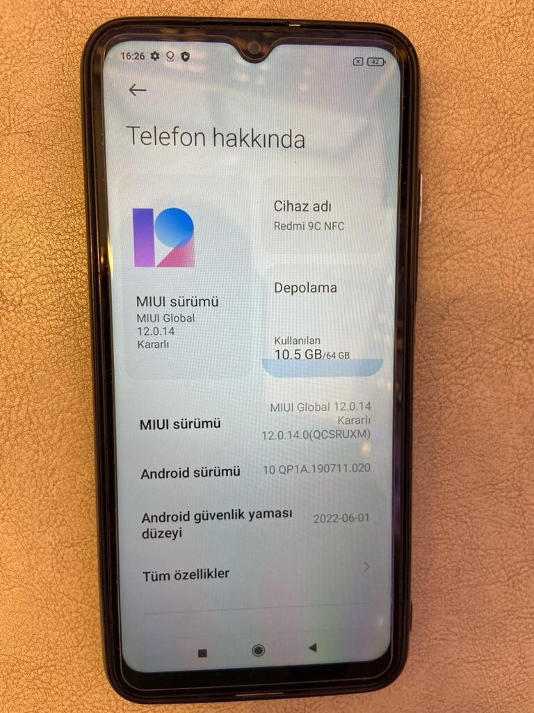 REDMİ 9C NFCCEP TELEFONU - 2