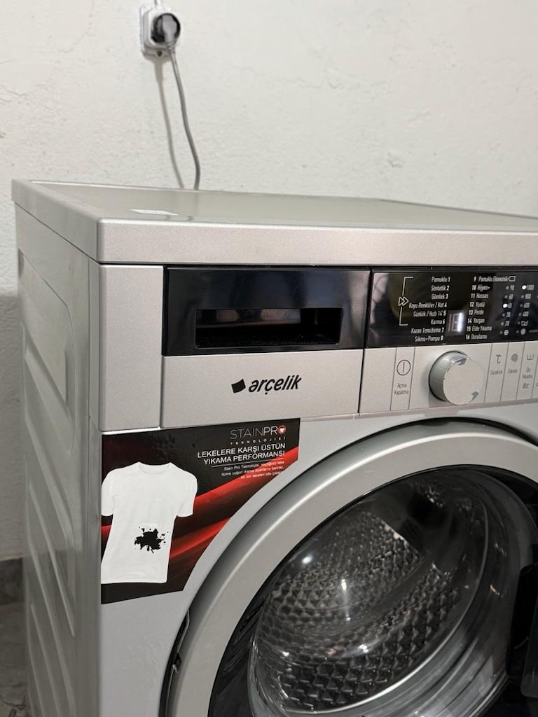 Arçelik 9 kg 1200 devir çamaşır makinası yeni - 2