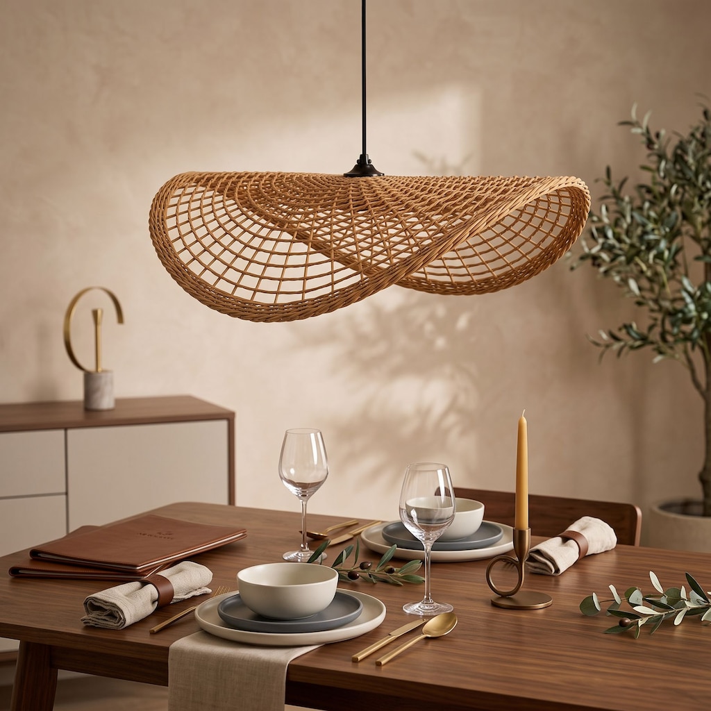 SUMMER Rattan Avize 50-60-70 cm – Sıfır - 7