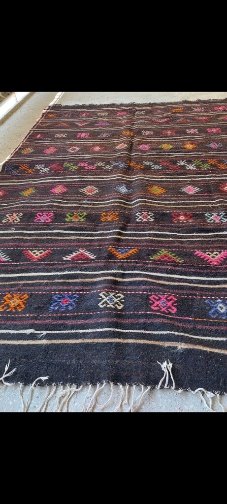 el dokuma kıl kilim - 3