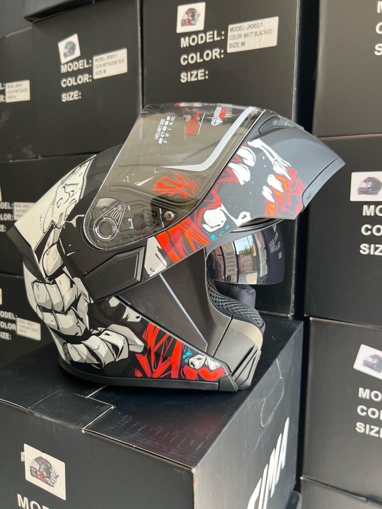 kask çene açılır sıfır - 8