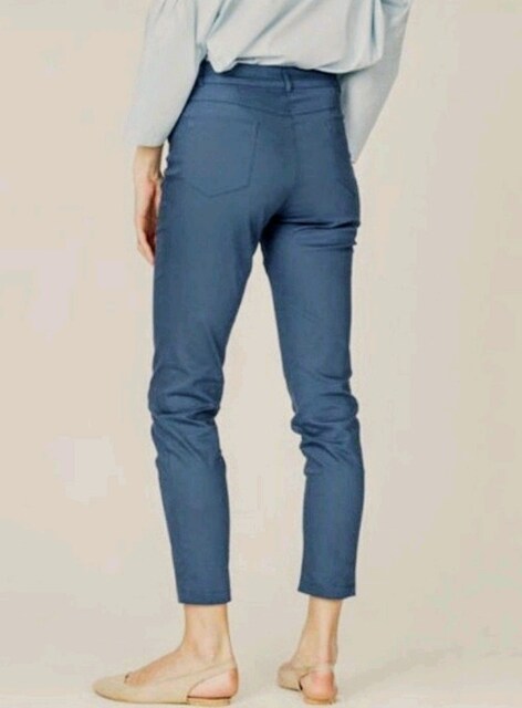 JF LEFON INDİGO MAVİ JEAN KOT PANTOLON 36 S mango Twist koton zara