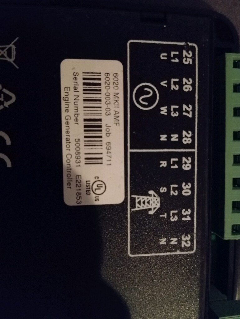 dse 6020 deep sea jeneratör yedek parça kontrol panel - 3