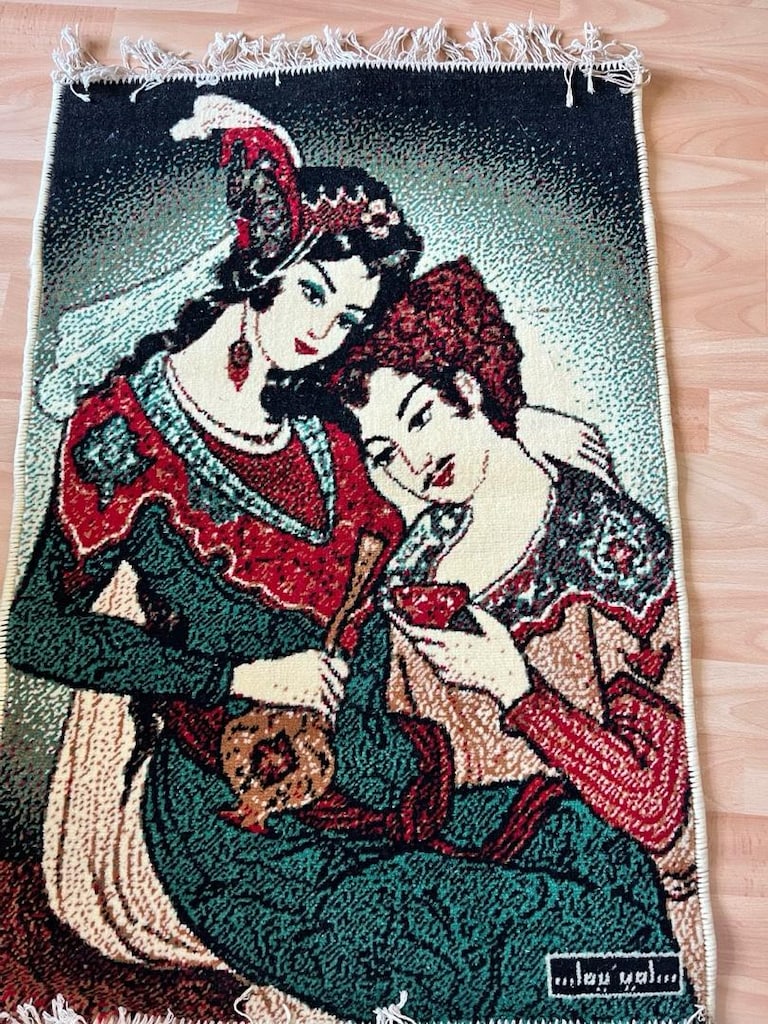 İran halısı duvar veya dekoratif halı - 2