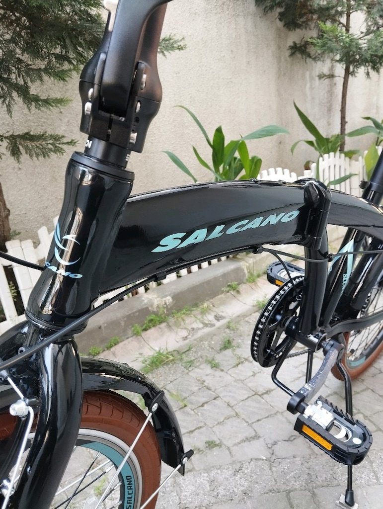 SIFIR 24 JANT BÜYÜK BOY SALCANO Katlanır Bisiklet - 12