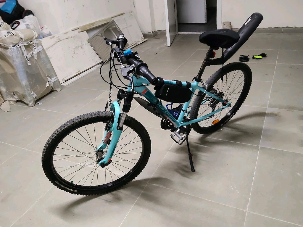 Rockrider St500 24inç Dağ bisikleti Turkuaz - 6