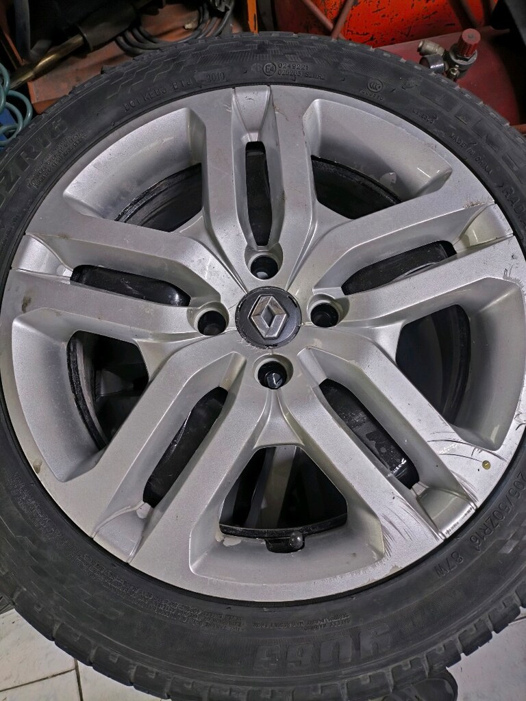 16" RENAULT CLİO TENEKE JANT KAPAK LASTİK TAKIM - 3