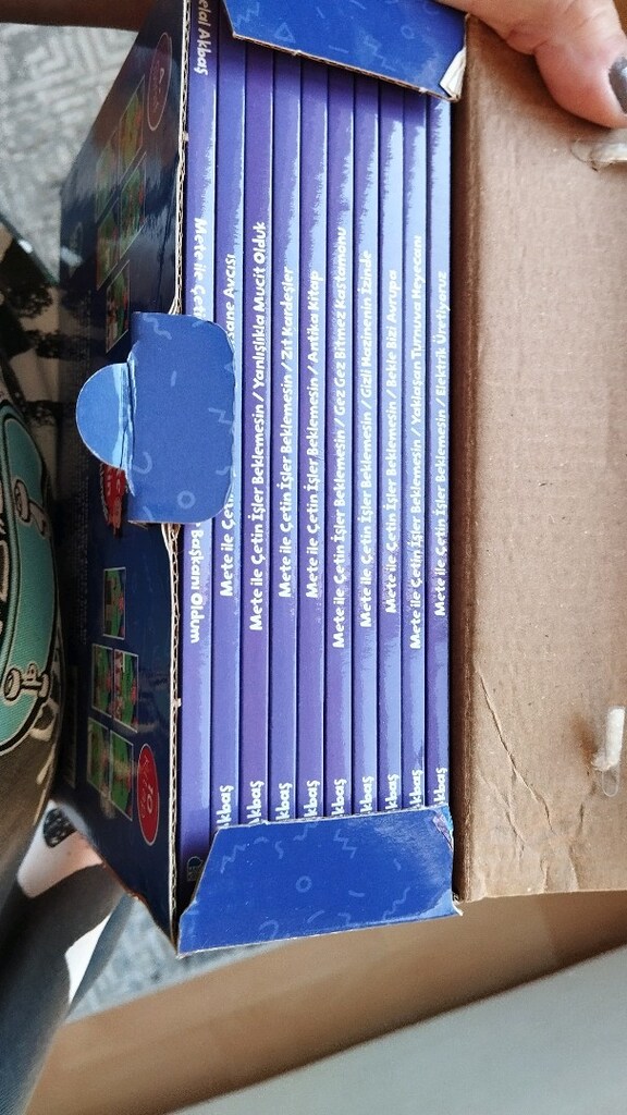 besi bir yerrde ve mete ile çetin kitap setleri - 5