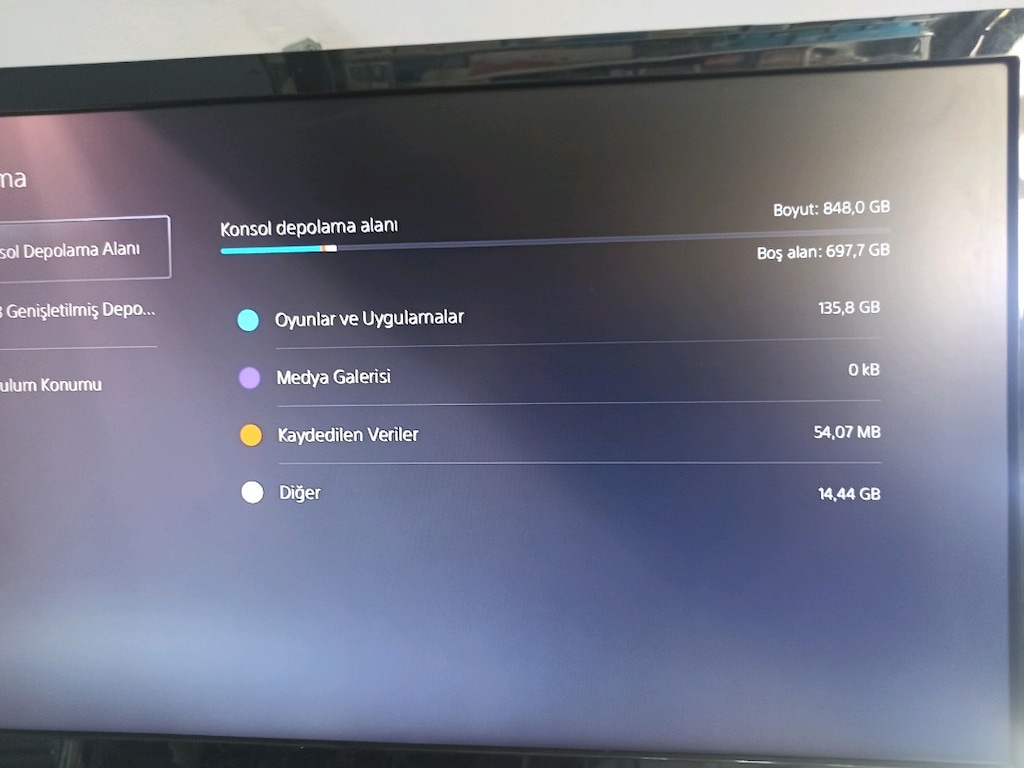 Ps5 Slim CD 1 TB cfi-2016 Avrupa sürüm Tek kol Full Kutulu - 6