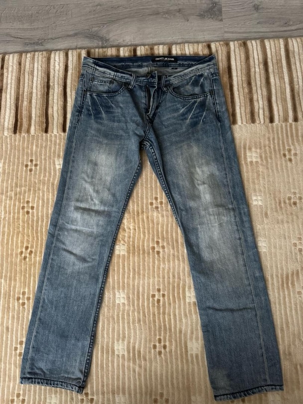 DKNY Jeans Bowery Slim Orijinal Erkek Kot Pantolon - W30 / R (Temiz)