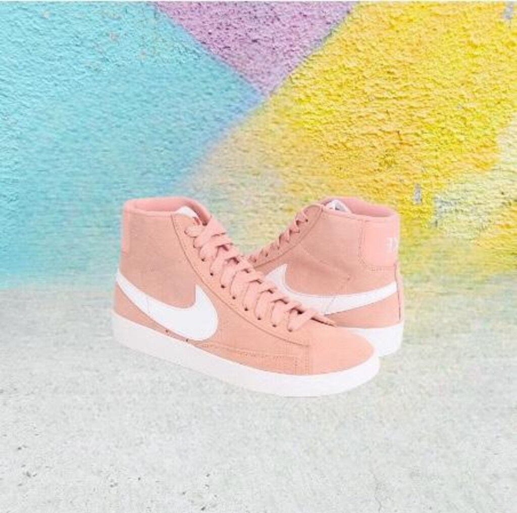 Nike Blazer Pudra Beyaz Sneaker - 38