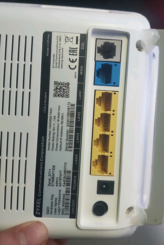 ZYXEL WIFI 6 VDSL2 MODEMLER AYAKLAR KIRIK - 9