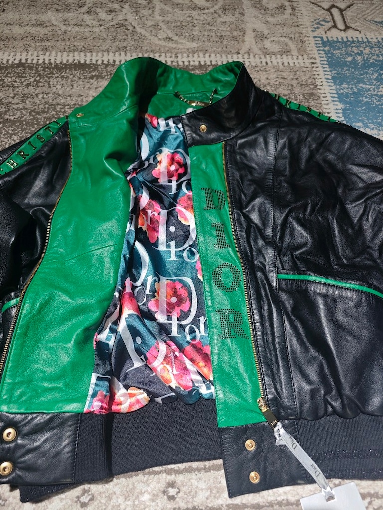 Siyah Deri Bomber Ceket - 5