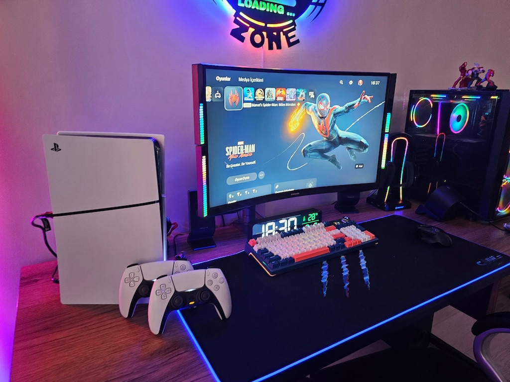 PS5 SLIM 1TB | 2 ORİJİNAL DUALSENSE | 12.70 SÜRÜM - 8