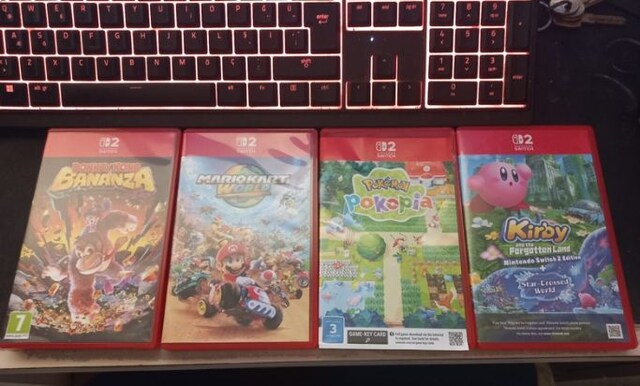 Nintendo Switch 2 Oyun paketi