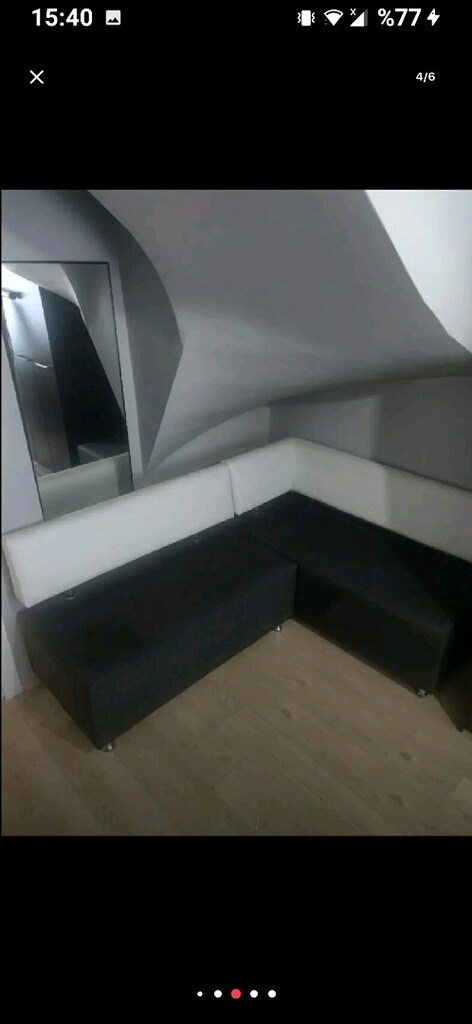 çift renk kircilli beyaz gri silinebilir deri köşe 2 adet - 2