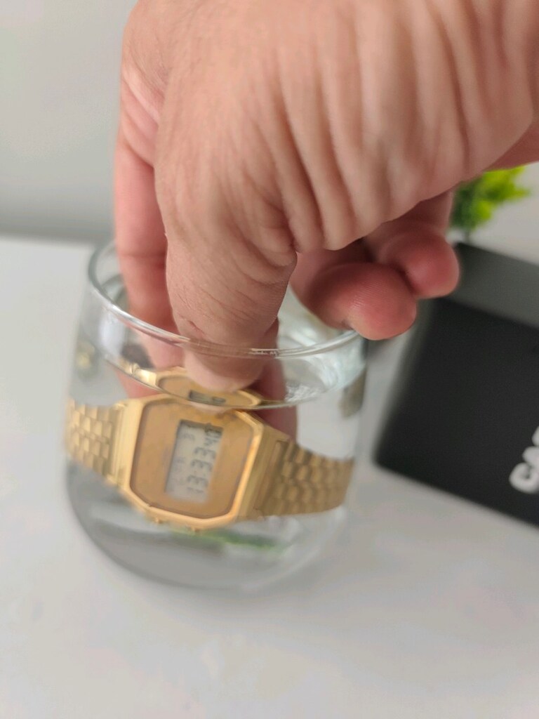 Orjinal Casio A159WGEA Erkek Kol Saati - 11