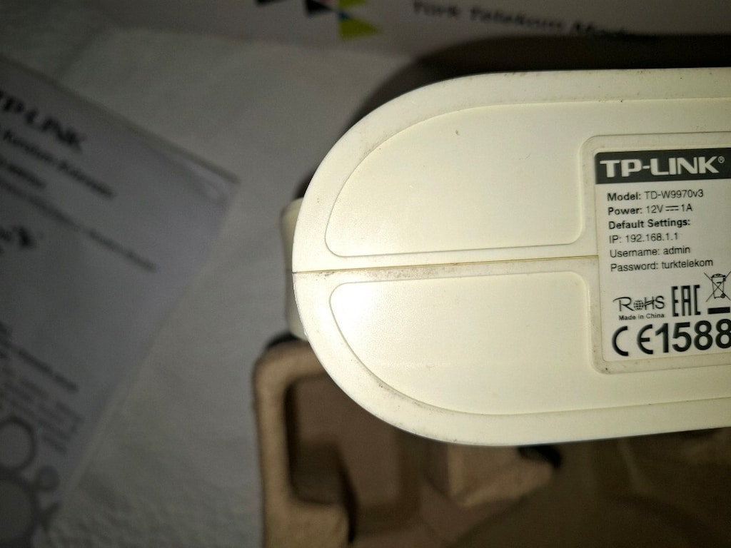 TP-LINK TD-W9970v3 4 port 300 Mbps VDSL2 Modem - 4