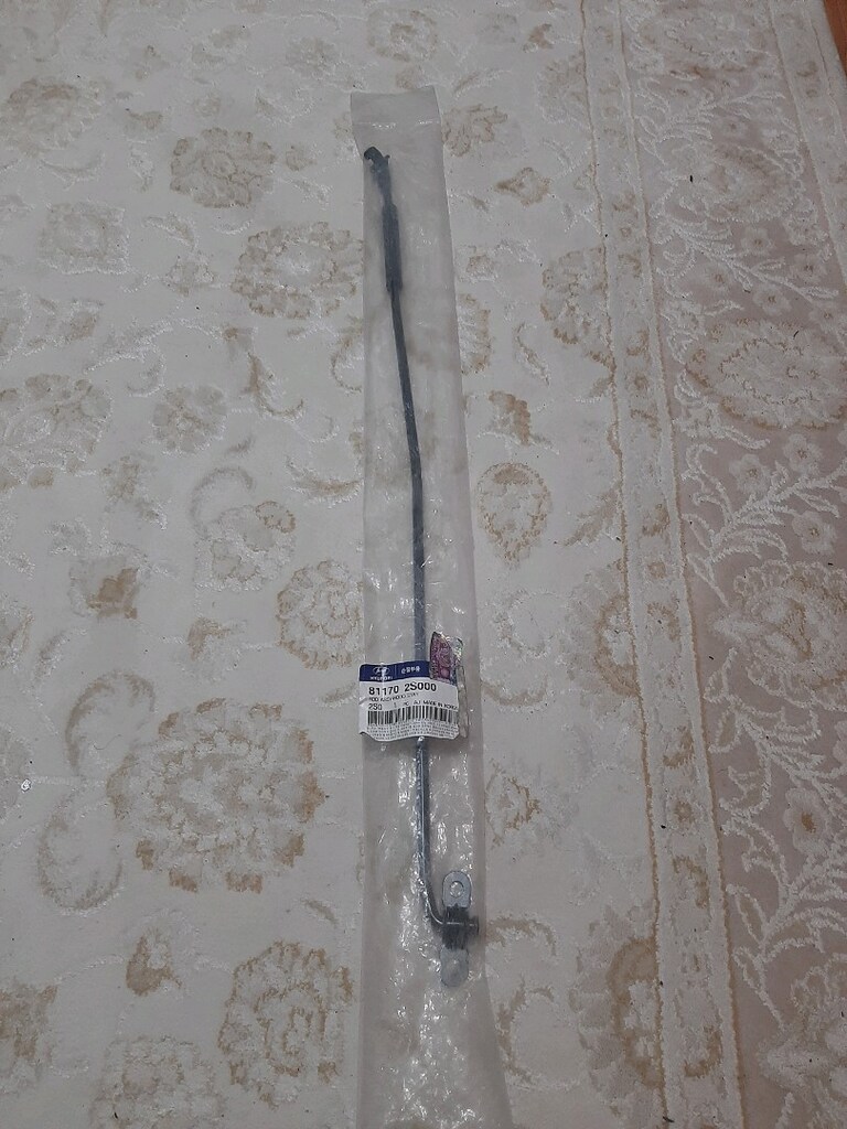 hyundai ix35 kaput dayama demiri çubuğu - 4