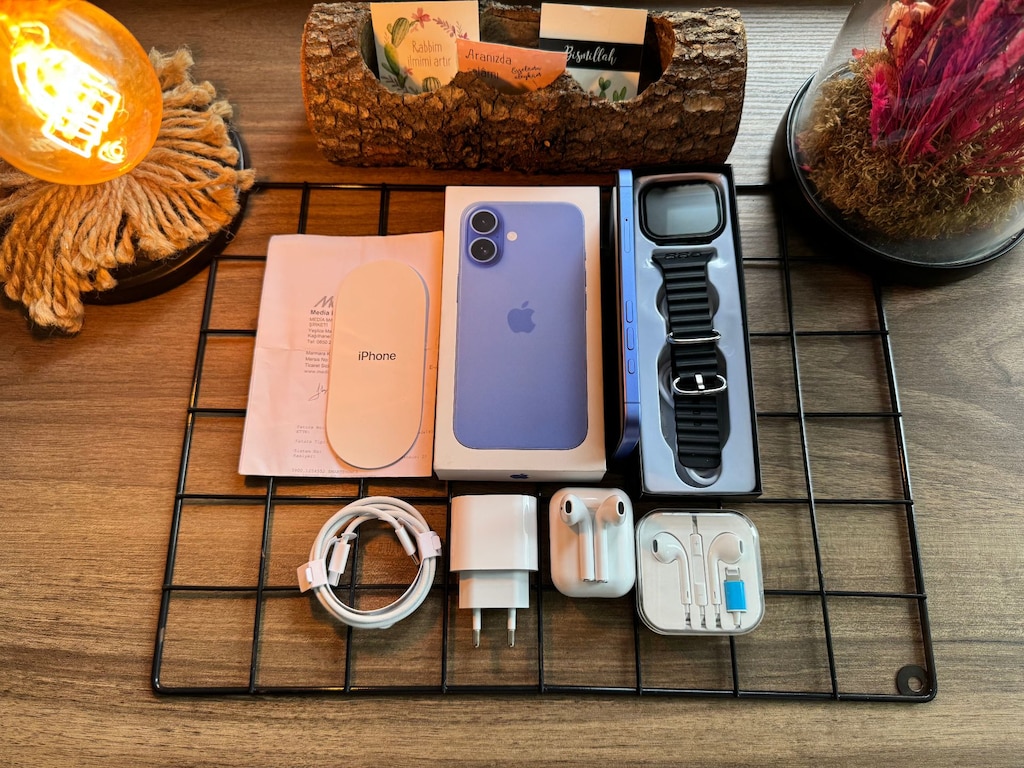 22 AY GARANTİLİ İPHONE 16 PLUS ULTRAMARİNE - 8