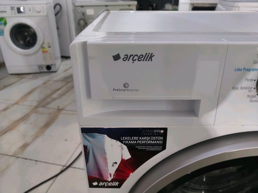Arçelik 9 kg prosmart A+++ enerji 1000 devir çoktemiz çamaşır makinesi - 2