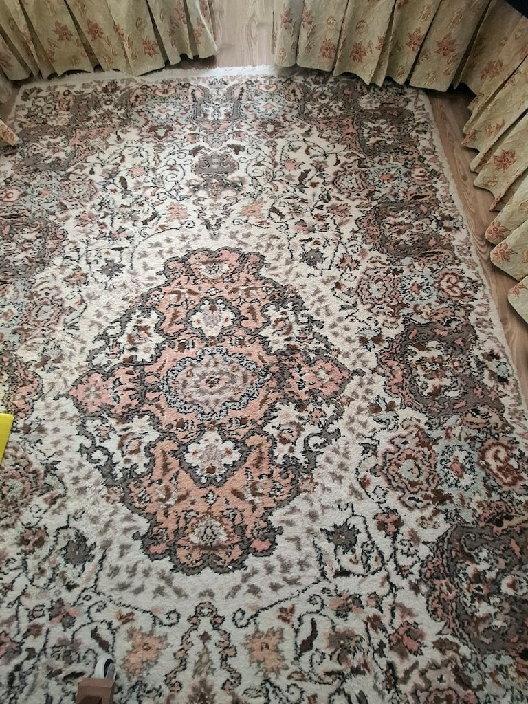 Isparta Halısı Has Yün El Dokuma Yeni Çok Temiz - 3