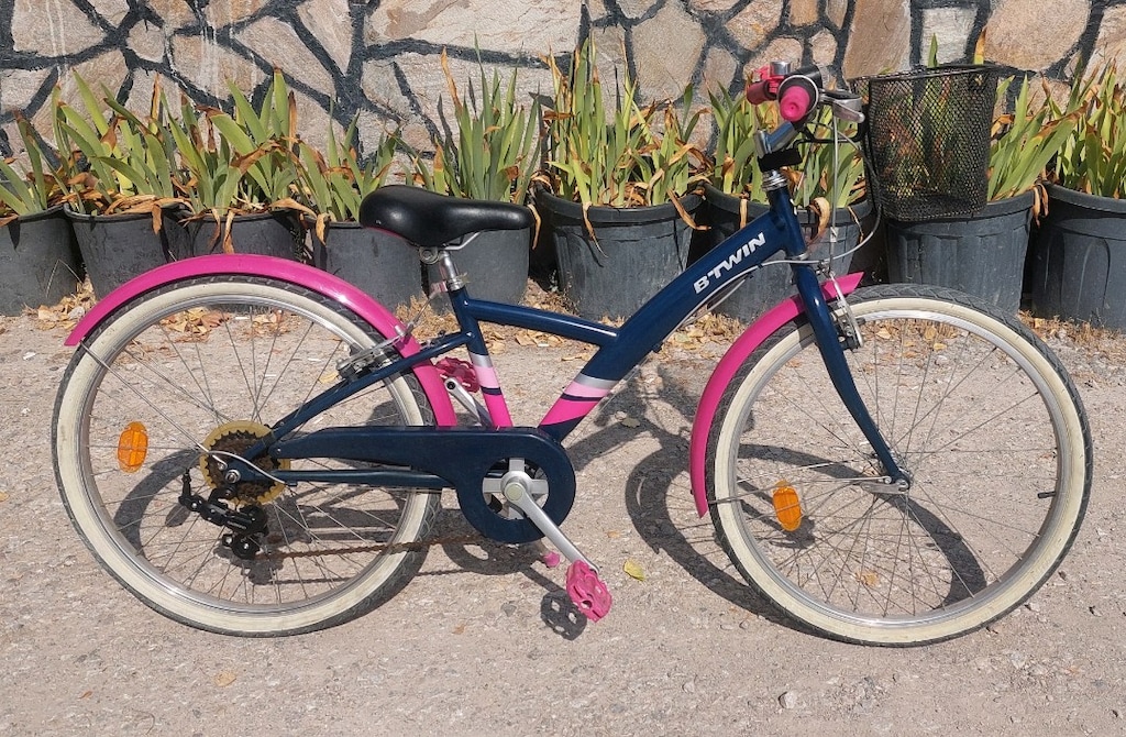 24 JANT 6 VITES DECATHLON BTWIN KIZ ÇOCUK BISIKLETI - 3
