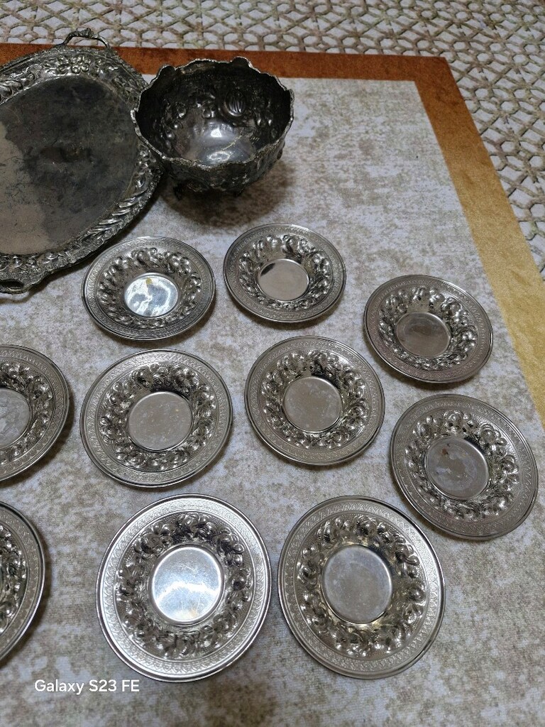 Gümüş çay takımı - 3