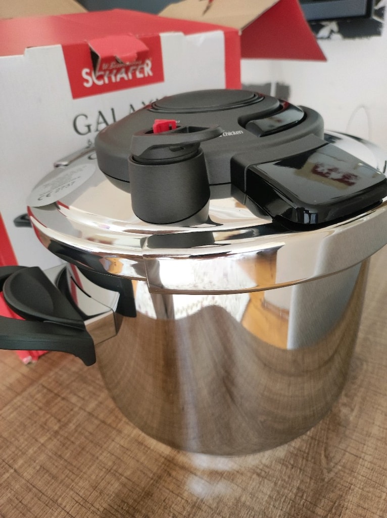 schaferr 6.5 lt sıfır düdüklü tencere - 3